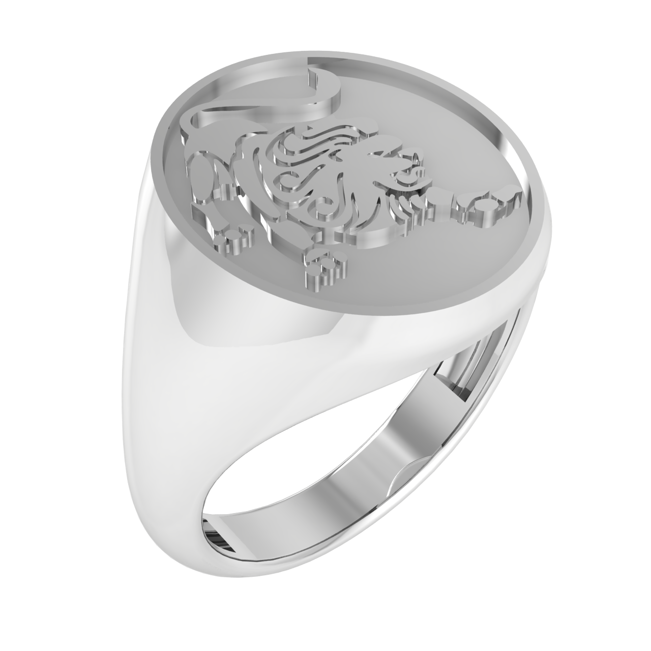 GOLD SIGNET  MEN'S RINGS